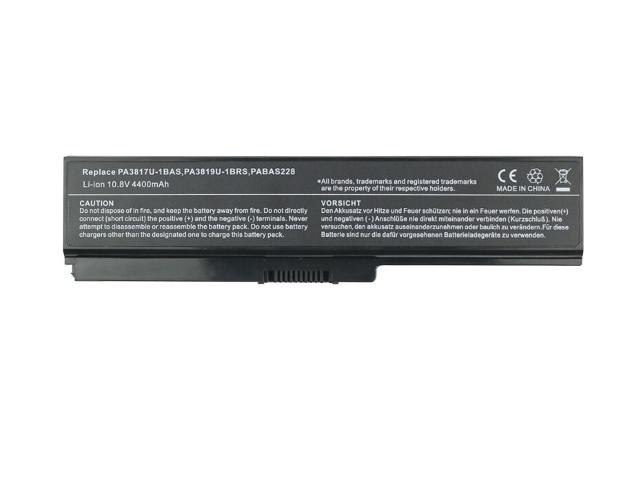 10.8V 4400mAh Toshiba PA3819U-1BRS Batería - Haga un click en la imagen para cerrar