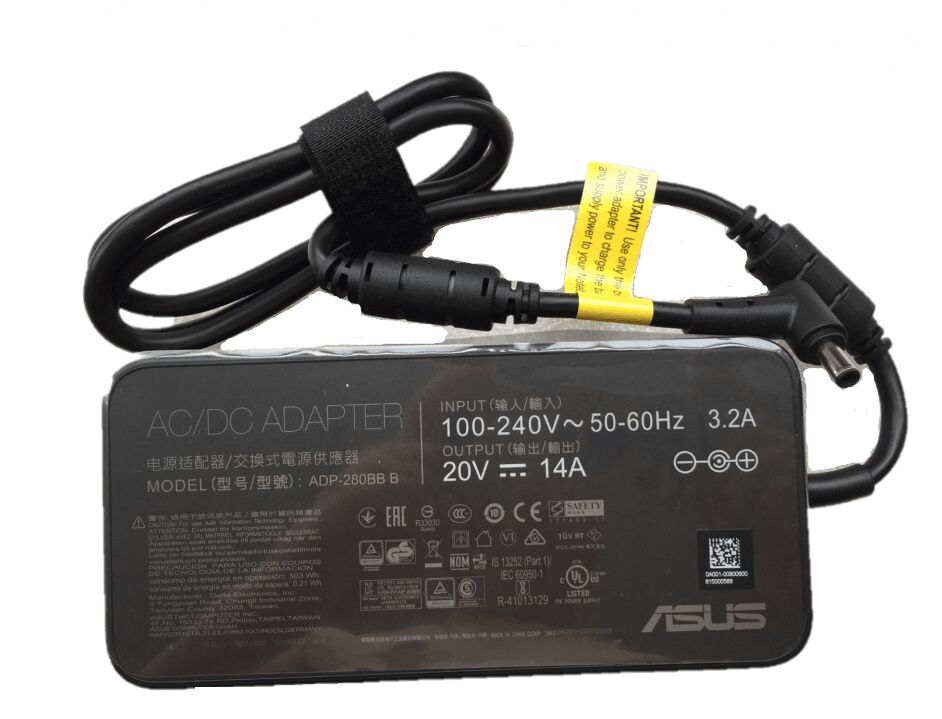 Original 20V 14A 280W Asus ROG G703GS-E5045T Adaptador Cargador