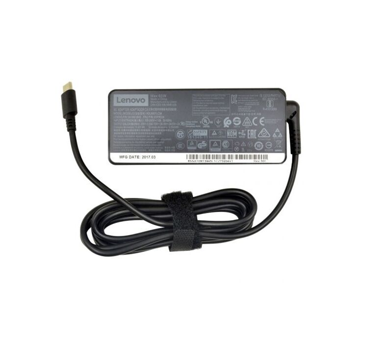 Original USB-C Type-C 65W Lenovo ThinkPad T480s 20L7001L Adaptador Cargador